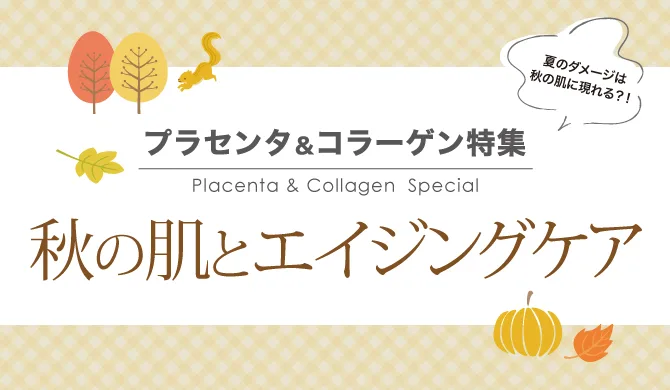 秋の肌とエイジングケア